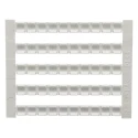 Weidmüller Terminal Marker for Terminal Block, Pre-numbered, 5mm x 5mm, PA66, Flame-Retardant - 0473460051