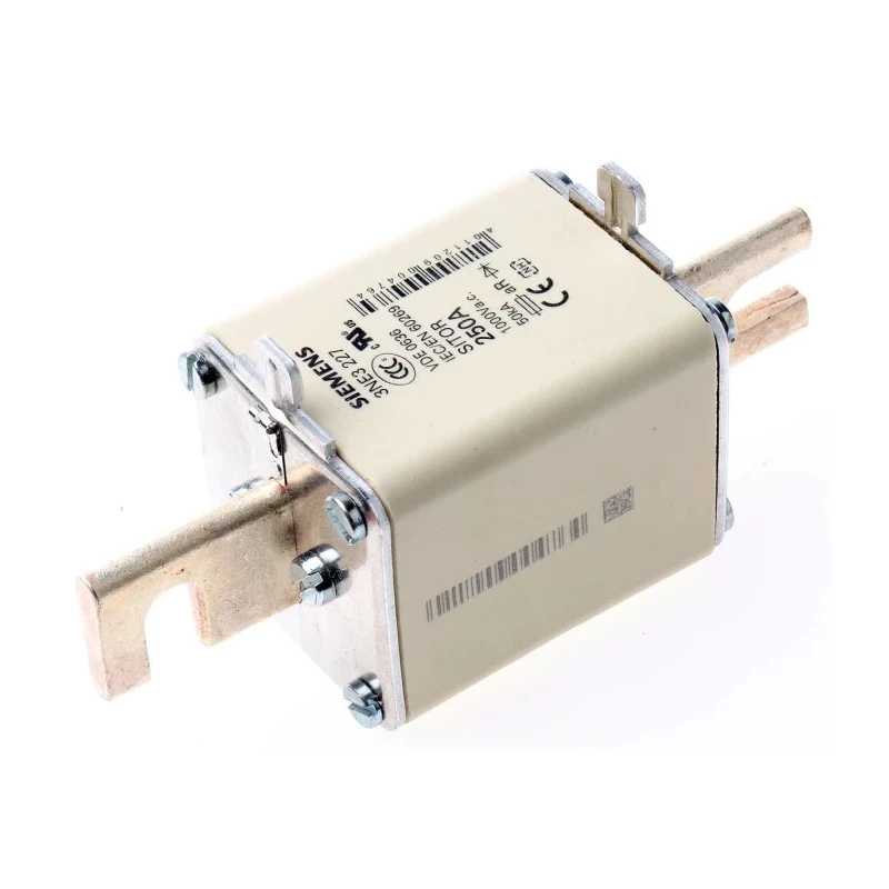 Siemens NH Fuse 250A NH1 1kV, High Rupture Capacity, 110 mm Fixing Centres 3NE3227