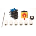 Kraus & Naimer 3-Pole Panel Isolator Switch, Panel Mount, IP65, 160A, 55 kW 
