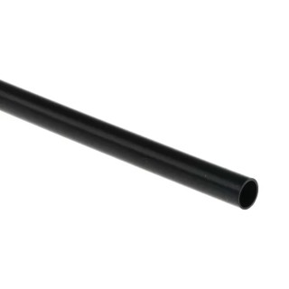 TE Connectivity Heat Shrink Tubing Black 4.8 mm Diameter x 300 mm Length, Polyolefin, 3:1 Shrink Ratio SCL-3/16-0
