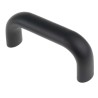 RS PRO Black Aluminium Arch Handle, 129 mm Length, 53 mm Height, 26 mm Width, Matt Finish, Model 237-441