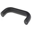 RS PRO Black Aluminium Arch Handle, 129 mm Length, 53 mm Height, 26 mm Width, Matt Finish, Model 237-441