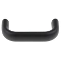 RS PRO Black Aluminium Arch Handle, 129 mm Length, 53 mm Height, 26 mm Width, Matt Finish, Model 237-441