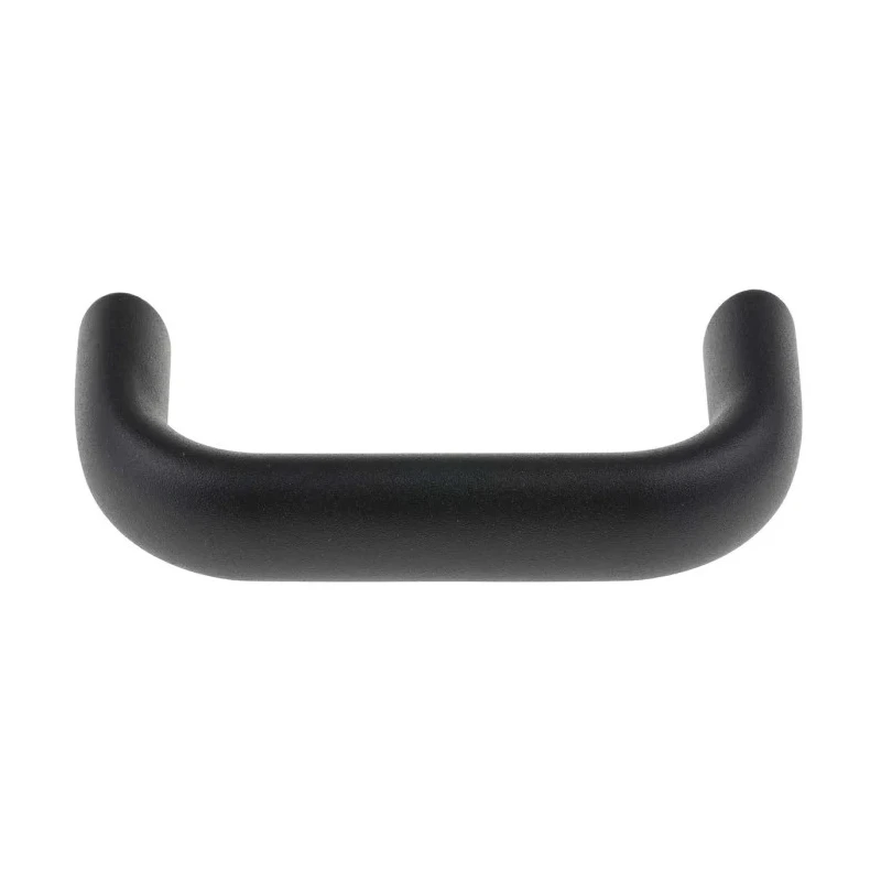 RS PRO Black Aluminium Arch Handle, 129 mm Length, 53 mm Height, 26 mm Width, Matt Finish, Model 237-441