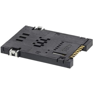Yamaichi F-MS 8 Way Right Angle SIM Memory Card Connector Solder FMS006Z-2001-1