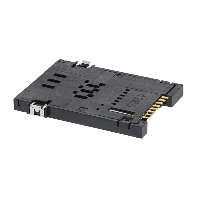 Yamaichi F-MS 8 Way Right Angle SIM Memory Card Connector Solder FMS006Z-2001-1