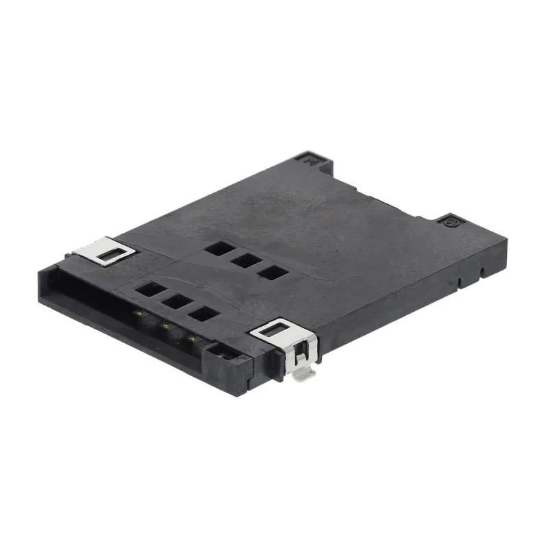 Yamaichi F-MS 8 Way Right Angle SIM Memory Card Connector Solder FMS006Z-2001-1