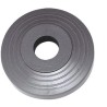 Guitel Hervieu Grey Rubber Trolley Wheel 0.1 kg, 95mm Diameter, 12mm Width, Plain Bore 958005