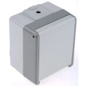Siemens 10A Outdoor Surface Plug Socket, Type E, IP44, Grey, DELTA Series 5UB4741