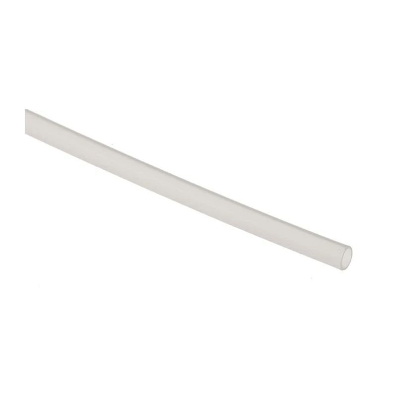 RS PRO Halogen Free Heat Shrink Tubing, Polyolefin, Transparent, 2.4mm Diameter x 1.2m Length, 2:1 Shrink Ratio, 399-906
