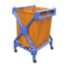 X Shape Laundry Cart (Plastic) C-107
