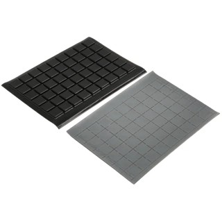 3M Tapered Square Polyurethane Self-Adhesive Feet SJ5007, 10.4 mm Length x 10.4 mm Width x 2.5 mm Thickness