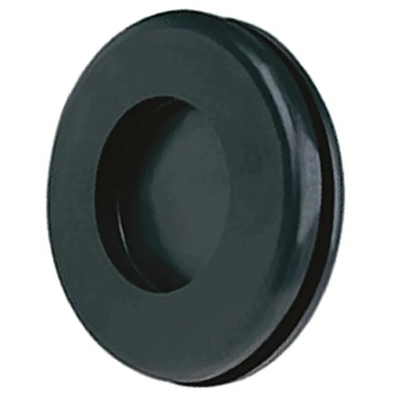 Essentra DG Polyvinyl Chloride Cable Grommet Black 19 mm Panel Hole, 15.9 mm Cable Diameter DG-15512