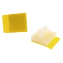 Essentra Self-Adhesive Saddle Cable Clip Polyamide 66 Natural 9.5 x 9.5 x 4 mm MWSEB-1-01-A-RT