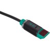 Pepperl + Fuchs Diffuse Photoelectric Sensor Barrel, 400 mm Detection Range, PNP Output, IP67 GLV18-8-400-S/115/120