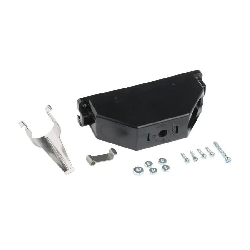 ITT Cannon DL Series Thermoplastic Right Angle D-Sub Backshell, 156 Way Strain Relief 249-1950-000