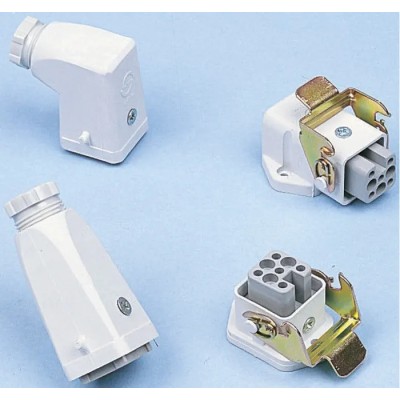 EPIC HD Heavy Duty Power Connector 7 Way 10A PG11 Plastic Body 10423000+11251500