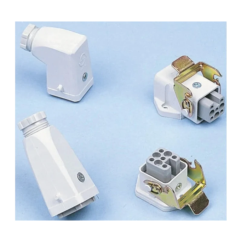 EPIC HD Heavy Duty Power Connector 7 Way 10A PG11 Plastic Body 10423000+11251500