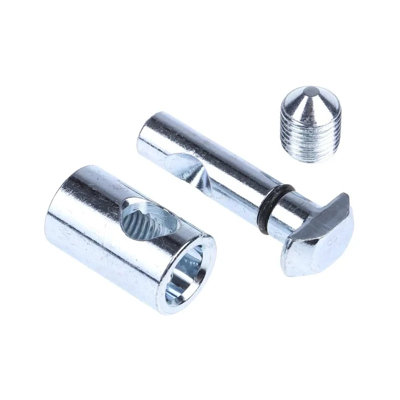 Bosch Rexroth Quick Connector, Galvanised Steel, Strut Profile 10 mm, Groove Size 10 mm, Tube Size 60 mm 3842 535 458