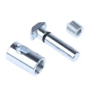 Bosch Rexroth Quick Connector, Galvanised Steel, Strut Profile 10 mm, Groove Size 10 mm, Tube Size 60 mm 3842 535 458