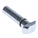 Bosch Rexroth Quick Connector, Galvanised Steel, Strut Profile 10 mm, Groove Size 10 mm, Tube Size 60 mm 3842 535 458