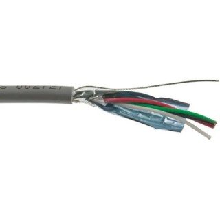 Alpha Wire XTRA-GUARD FLEX Series Multi-Core Industrial Cable, 4 Cores, 30m, PVC Sheath, Grey, 86204CY SL005