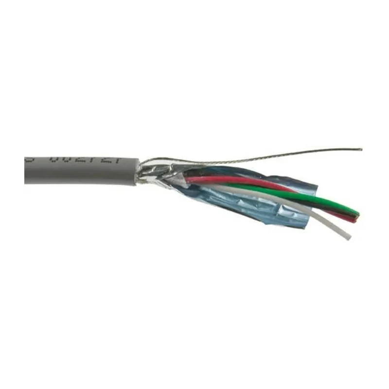 Alpha Wire XTRA-GUARD FLEX Series Multi-Core Industrial Cable, 4 Cores, 30m, PVC Sheath, Grey, 86204CY SL005