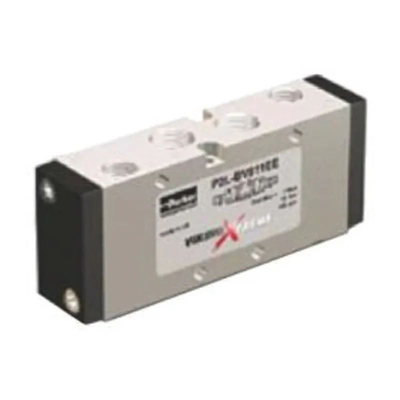 Parker Pneumatic Solenoid Valve, 5/2 Solenoid/Spring, G Thread, 3/8 in, Nitrile Rubber Seal, Anodised Aluminium Body P2LCX