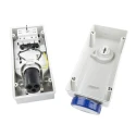 Scame Industrial Interlock Socket Switchable IP67, 2+E, Earthing Position 6h Straight, 16A, 250V, Blue, Polymer Body, 