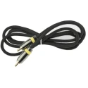 RS PRO Male RCA to Male RCA Auxiliary Cable, Black, 1.5m 410-905
