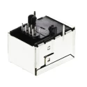 Bel-Stewart RJ45 Connector Female, , PCB Mount, Cat6, Shielded, Right Angle, 1 Port, 8 Way