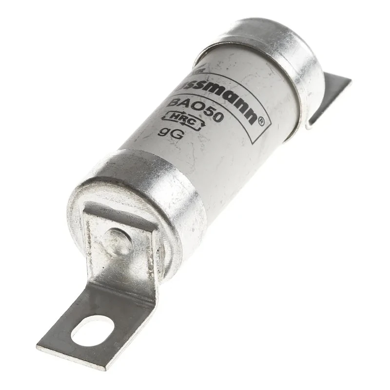 Eaton British Standard Tag Fuse A3 50A 550V AC Offset Tag High Rupture Capacity BAO50