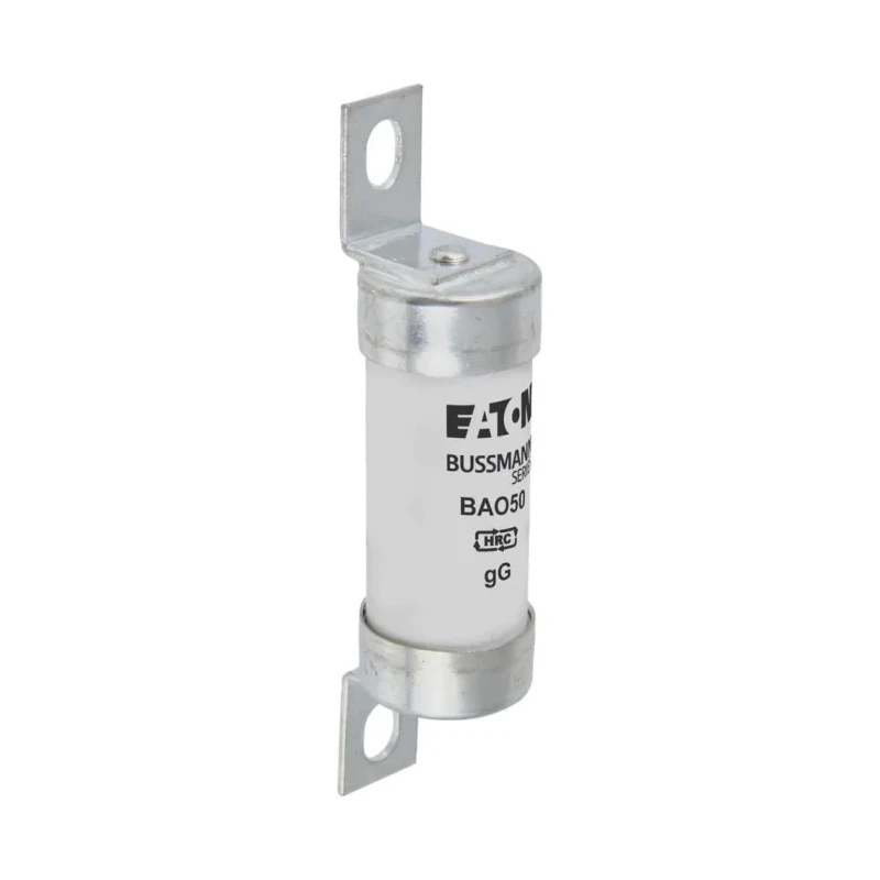 Eaton British Standard Tag Fuse A3 50A 550V AC Offset Tag High Rupture Capacity BAO50