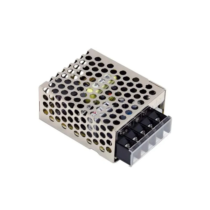 Mean Well RS-15-24 Switching Power Supply 24V DC 15W Chassis Mount Single Output 625mA