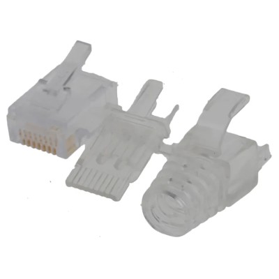 Bel-Stewart SS-39 Series RJ45 Connector Male, Unshielded, Cat6, 8 Way, Modular Jack, Cable Mount, 