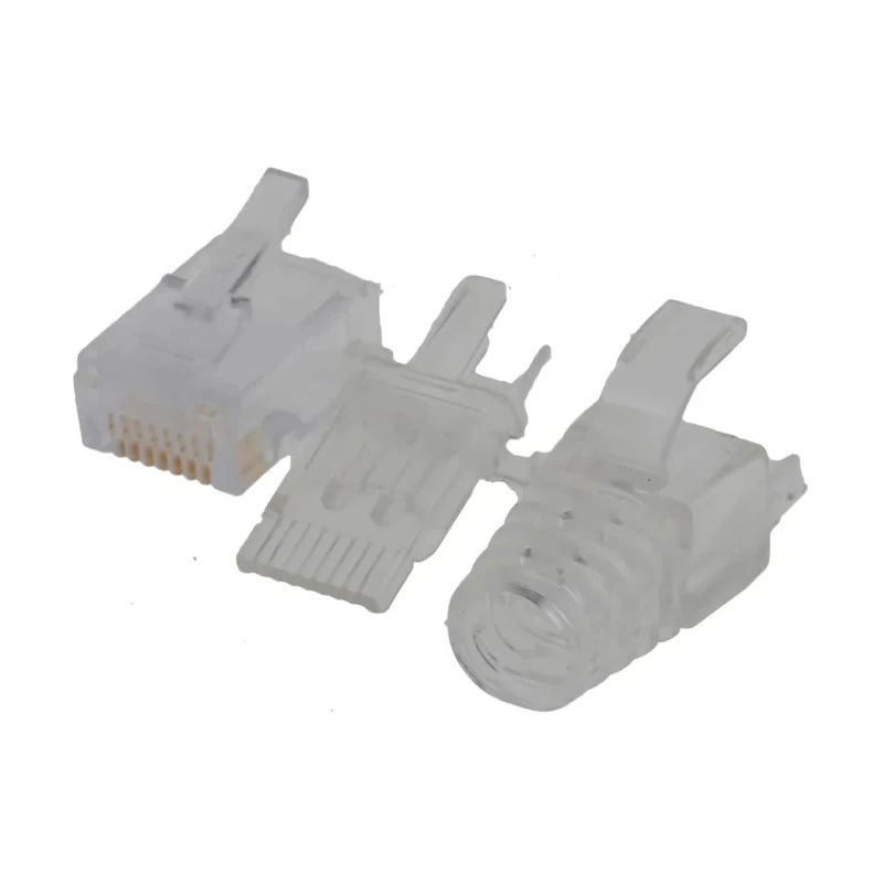 Bel-Stewart SS-39 Series RJ45 Connector Male, Unshielded, Cat6, 8 Way, Modular Jack, Cable Mount, 