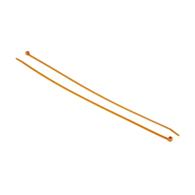 HellermannTyton Non-Releasable Cable Tie Orange Polyamide 66 390mm x 4.6mm T50L Series 111-00935 T50L-PA66-OG