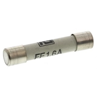 RS PRO Ceramic Cartridge Fuse 1.6A FF, 700V AC, 6.3 x 32 mm, High Breaking Capacity, Ceramic Body 420-151