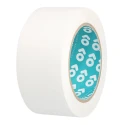 Advance Tapes White Polyvinyl Chloride Lane Marking Hazard Tape 50mm x 33m, 0.14mm Thickness AT8