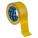 Advance Tapes Yellow Polyvinyl Chloride Hazard Tape, 33 m Length, 50 mm Width, 0.14 mm Thickness, AT8