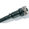 HellermannTyton Heat Shrink Boot Fluid Resistant Elastomer Black 24mm Straight 1 Breakout 135°C 401-52780 152-41-G-PO-X-BK