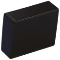 Takachi Electric Industrial KC Series Aluminium Enclosure Black Lid 30mm Height, 70mm Length, 75mm Width KC3-8-7BB