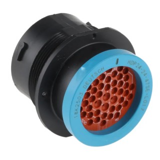 Deutsch Circular Connector, 47 Contacts, 1.59 mm Cable Socket, Female, IP67, HD20 Series, 13A, 250V HDP24-24-47SE-L017