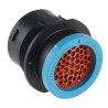 Deutsch Circular Connector, 47 Contacts, 1.59 mm Cable Socket, Female, IP67, HD20 Series, 13A, 250V HDP24-24-47SE-L017