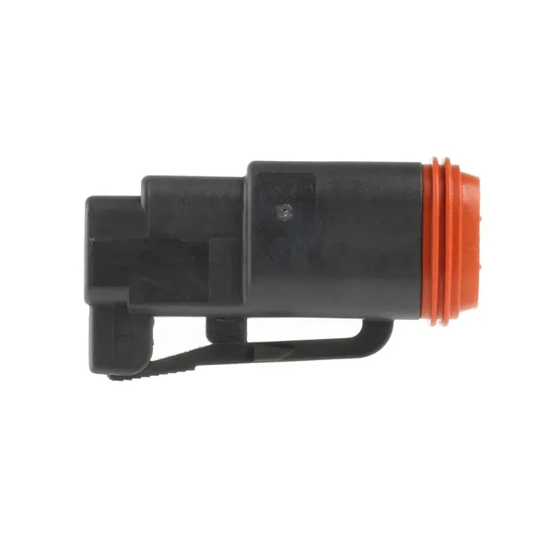 Deutsch DT Series Automotive Connector Male, Black, Bulkhead Mount, 2 Way Crimp Termination, IP68, 13A DT06-2S-CE06