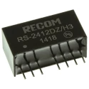 Recom Dual Output DC/DC Converter RS-2412DZ/H3 12V/-12V, 2W, 36V Max Input, Through Hole, SIP-8