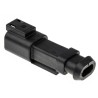 Deutsch DT Series Plastic 4 Way Connector Housing, Straight, Black, 14 - 20AWG, DT04-2P-CE09