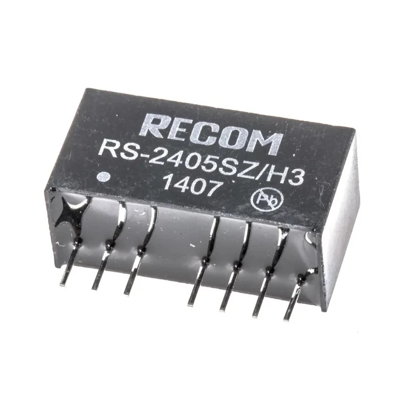 Recom Regulated DC-DC Converter RS-2405SZ/H3, 5V DC Output, 400mA, 9–36V DC Input, 2W, SIP-8, Through Hole