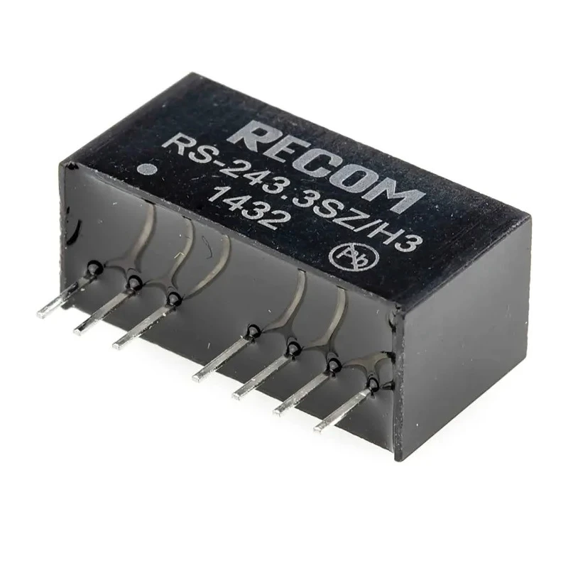 Recom RS-243.3SZ/H3 DC-DC Converter, 3.3V DC Output, 500mA, 9–36V DC Input, 2W, Through Hole, -40°C to 85°C