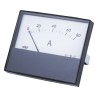 HOBUT Analogue Panel Ammeter, 80 A DC, ±8% Accuracy, 63.5 mm x 62.5 mm Panel, Moving Magnet R68M-80A-001